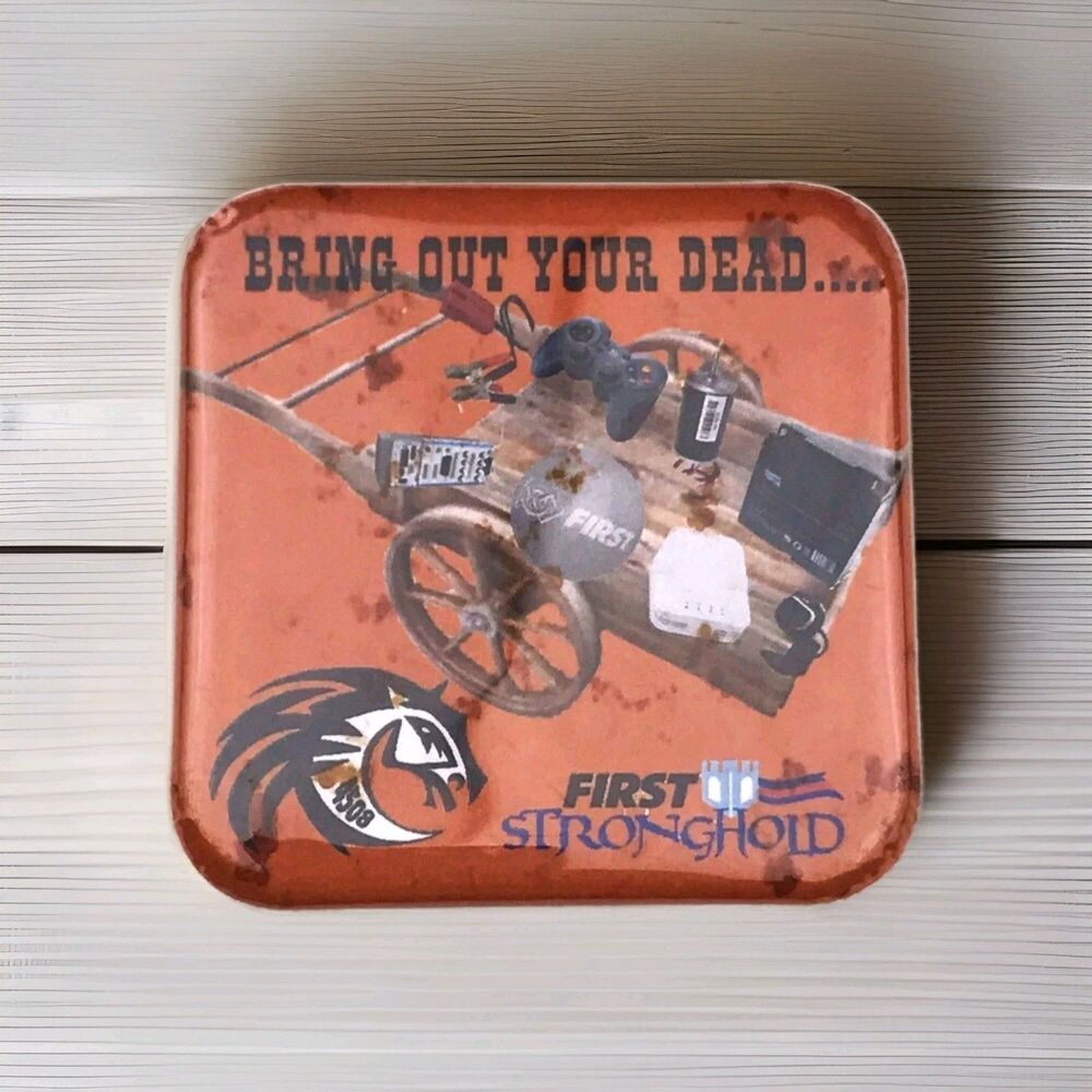 First Stronghold Pin Button Pinback Vintage Bring Out Your Dead